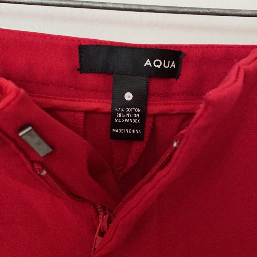 Aqua Red Slacks 🔥